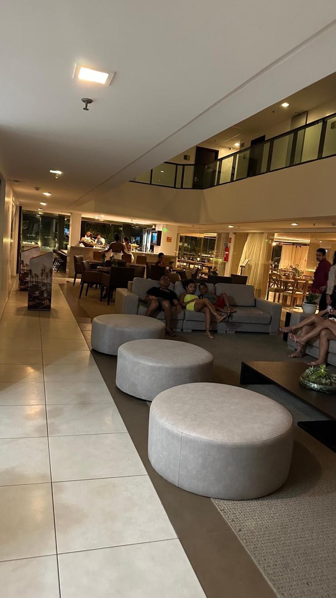 Flat Em Hotel De Luxo Beira Mar Da Grife Ritz Suites Com Vista Ampla Para Todo O Mar Da Cruz Das Almas, Jatiuca E Ponta Verde, Com Toda Estrutura De Um Hotel Lindo E Arrojado, Academia, Piscina E Muito Mais, Venha Viver Essa Experiencia Incrivel! Maceio  Luaran gambar