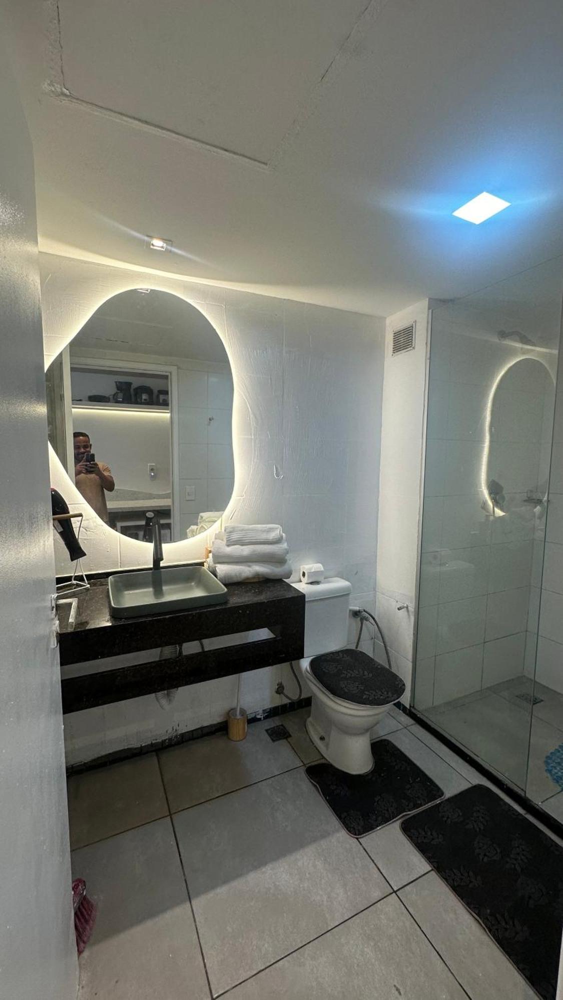 Flat Em Hotel De Luxo Beira Mar Da Grife Ritz Suites Com Vista Ampla Para Todo O Mar Da Cruz Das Almas, Jatiuca E Ponta Verde, Com Toda Estrutura De Um Hotel Lindo E Arrojado, Academia, Piscina E Muito Mais, Venha Viver Essa Experiencia Incrivel! Maceio  Luaran gambar