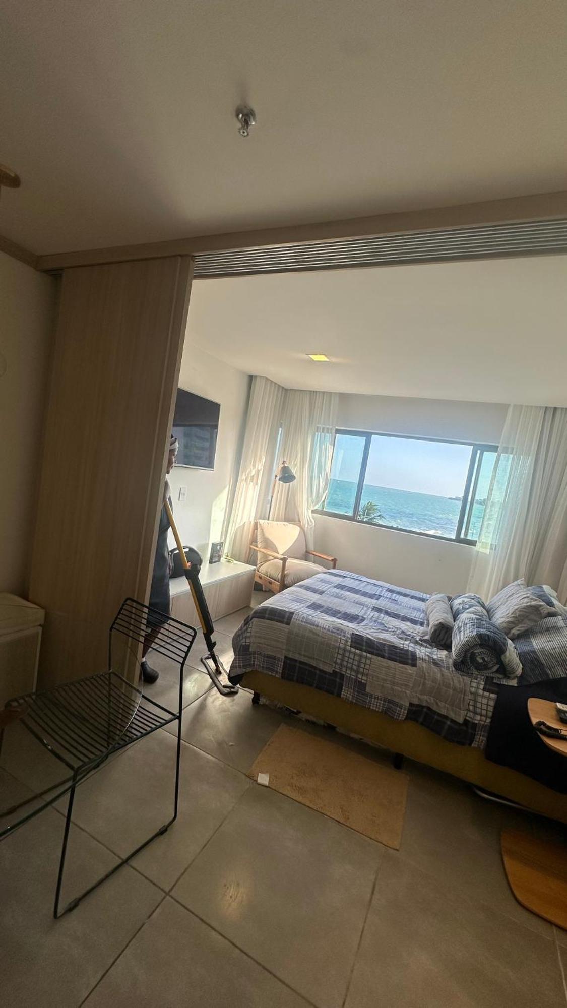 Flat Em Hotel De Luxo Beira Mar Da Grife Ritz Suites Com Vista Ampla Para Todo O Mar Da Cruz Das Almas, Jatiuca E Ponta Verde, Com Toda Estrutura De Um Hotel Lindo E Arrojado, Academia, Piscina E Muito Mais, Venha Viver Essa Experiencia Incrivel! Maceio  Luaran gambar