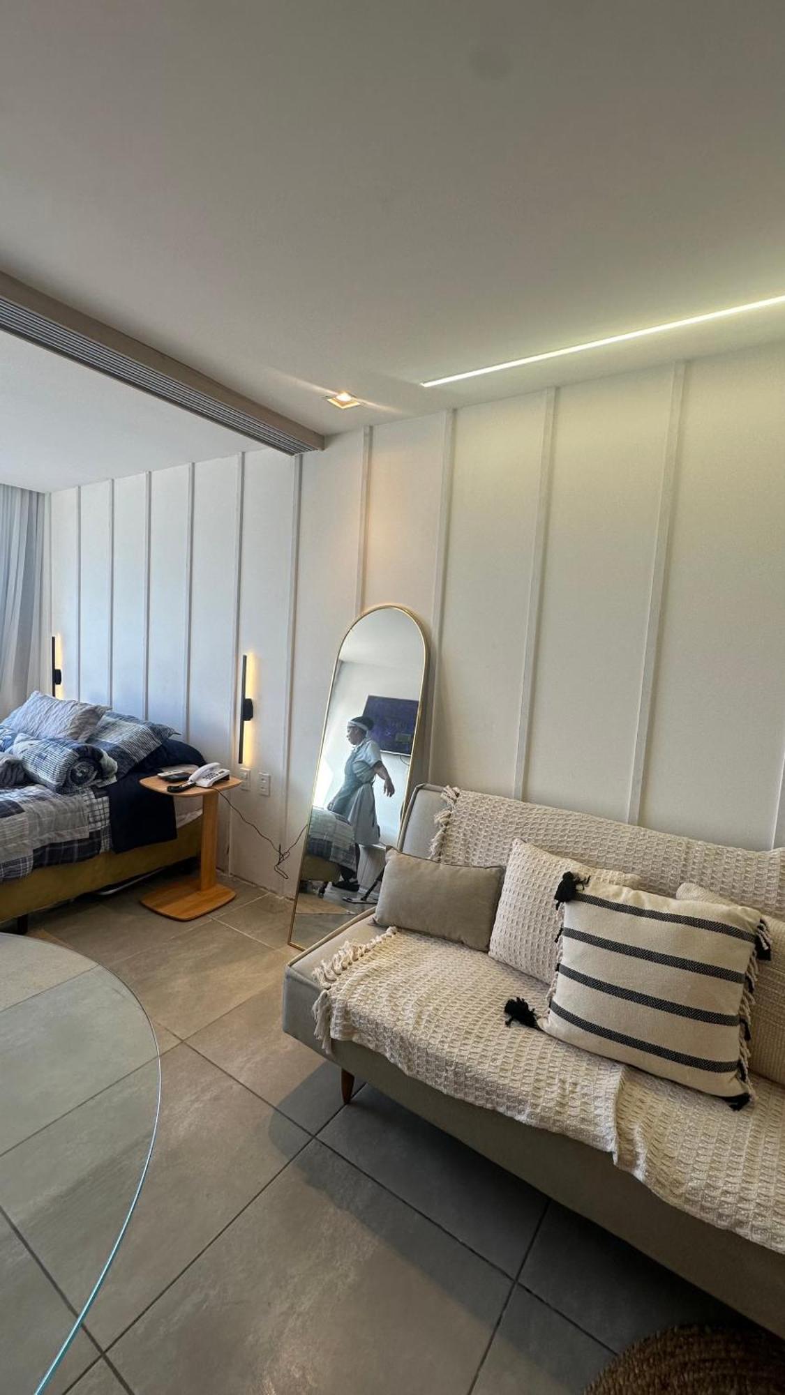 Flat Em Hotel De Luxo Beira Mar Da Grife Ritz Suites Com Vista Ampla Para Todo O Mar Da Cruz Das Almas, Jatiuca E Ponta Verde, Com Toda Estrutura De Um Hotel Lindo E Arrojado, Academia, Piscina E Muito Mais, Venha Viver Essa Experiencia Incrivel! Maceio  Luaran gambar