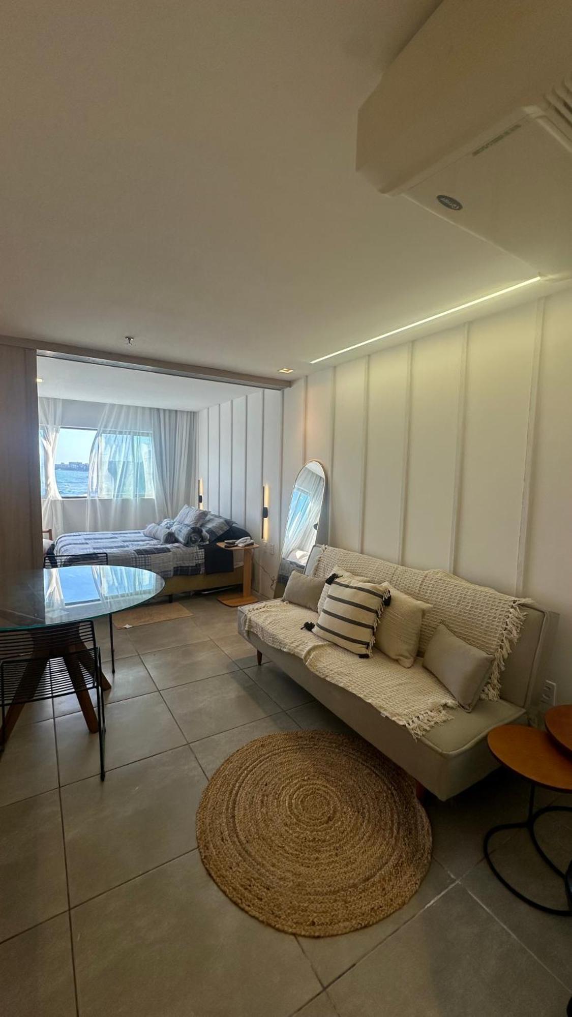 Flat Em Hotel De Luxo Beira Mar Da Grife Ritz Suites Com Vista Ampla Para Todo O Mar Da Cruz Das Almas, Jatiuca E Ponta Verde, Com Toda Estrutura De Um Hotel Lindo E Arrojado, Academia, Piscina E Muito Mais, Venha Viver Essa Experiencia Incrivel! Maceio  Luaran gambar