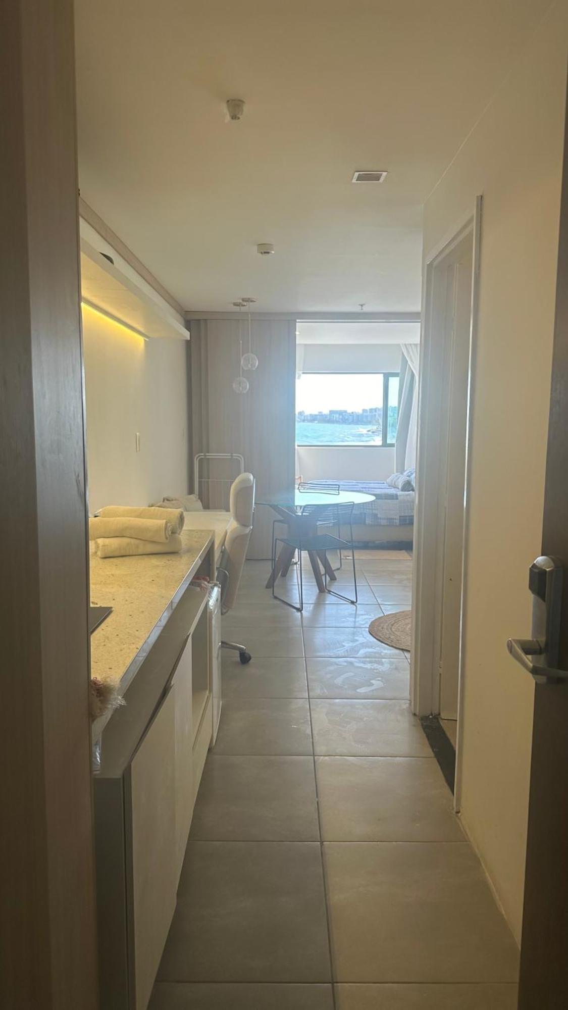 Flat Em Hotel De Luxo Beira Mar Da Grife Ritz Suites Com Vista Ampla Para Todo O Mar Da Cruz Das Almas, Jatiuca E Ponta Verde, Com Toda Estrutura De Um Hotel Lindo E Arrojado, Academia, Piscina E Muito Mais, Venha Viver Essa Experiencia Incrivel! Maceio  Luaran gambar